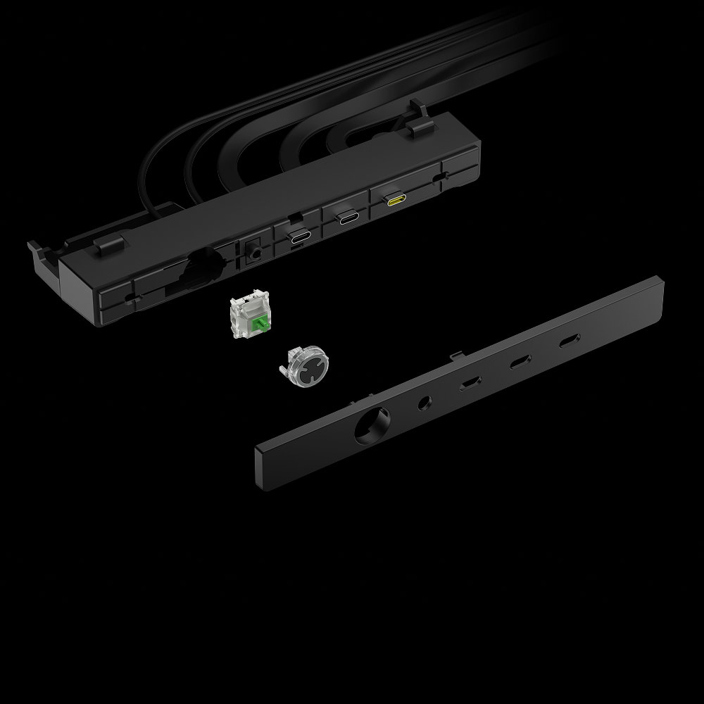 Feature highlight of the super-fast USB Type-C port on the FRAME 4000 Series ELITE Front Panel