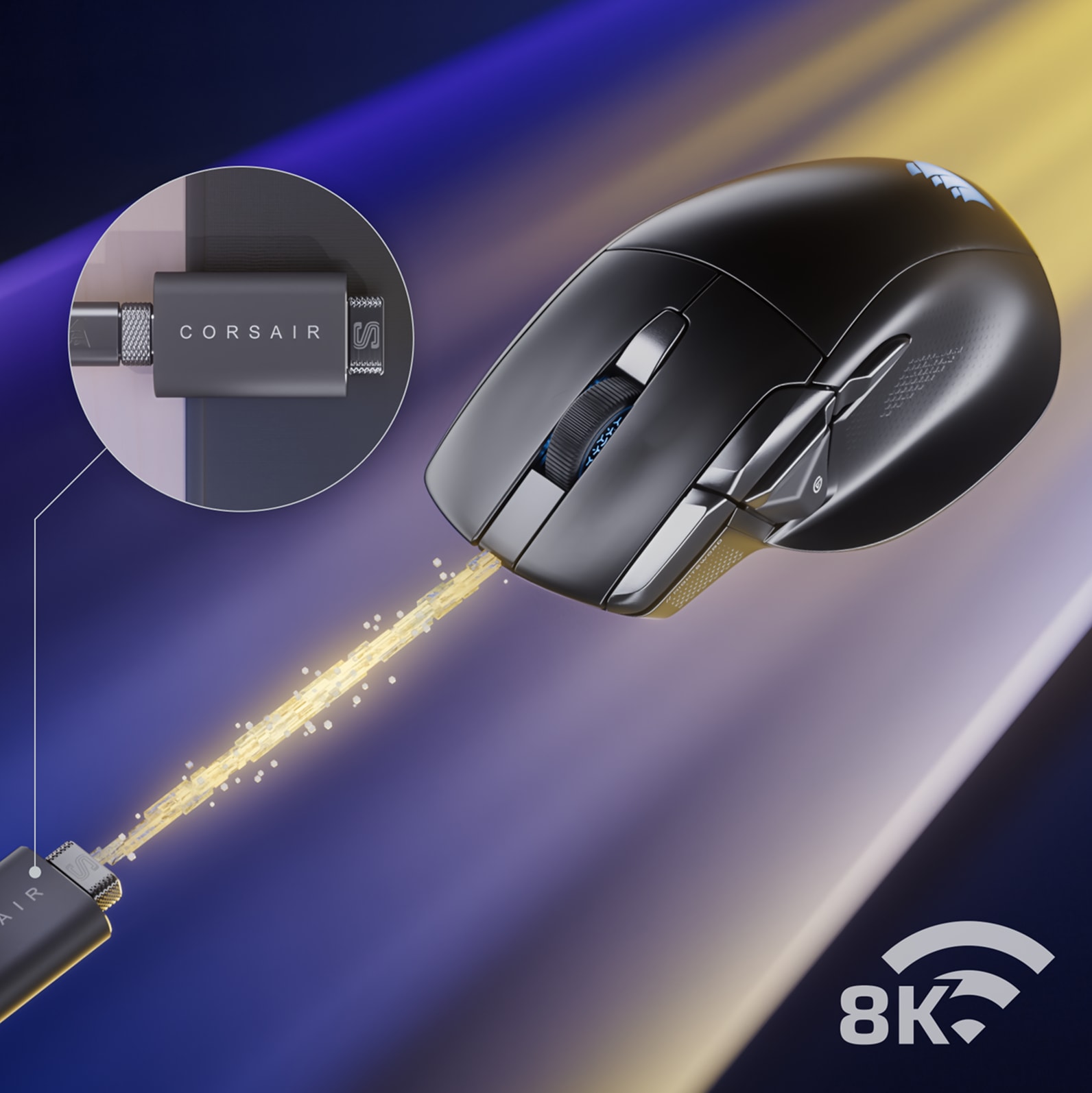 UNRIVALED 8,000Hz WIRELESS HYPER- POLLING
