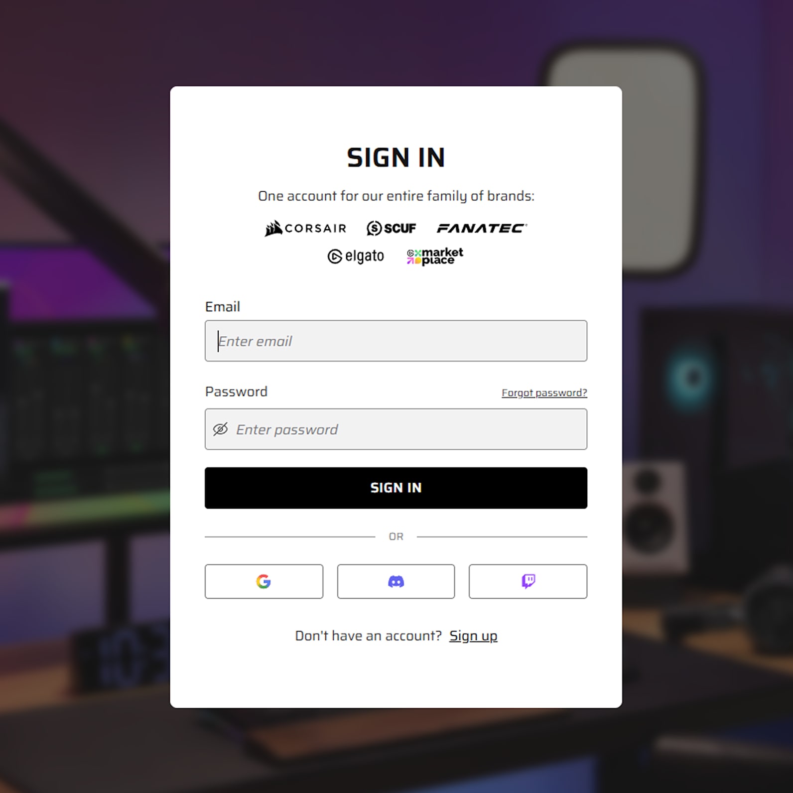 ONE ACCOUNT. ONE ECOSYSTEM. | MEDIA | iCUE APPS