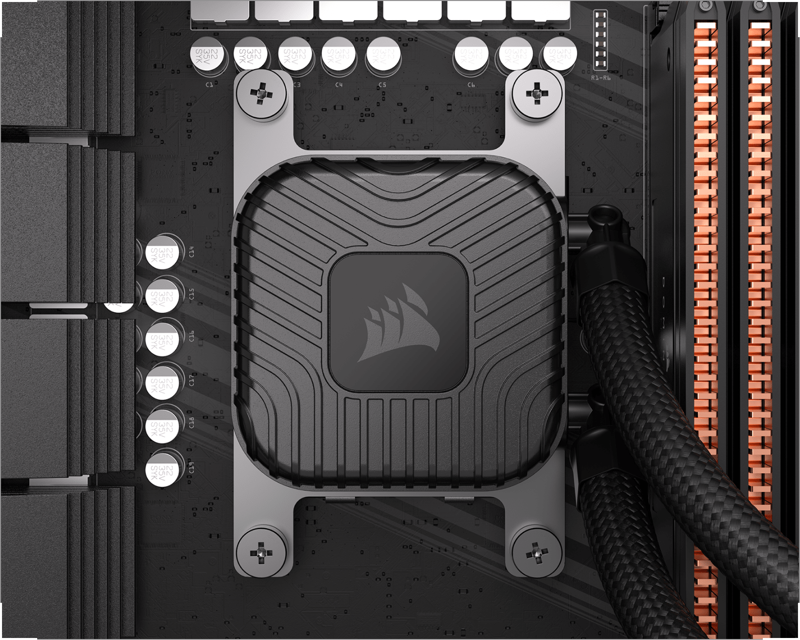 NAUTILUS 360 RS AIO Liquid CPU Cooler | Compact Pump Cap | Media