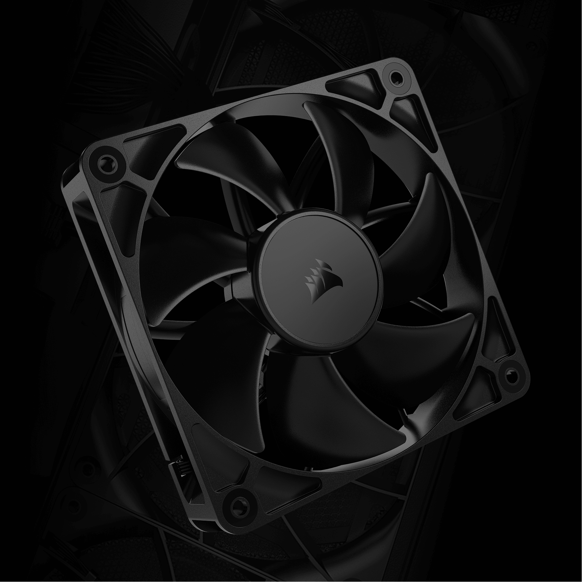 Transparent placeholder for 3200D RS Black three RS120 fans included media block.