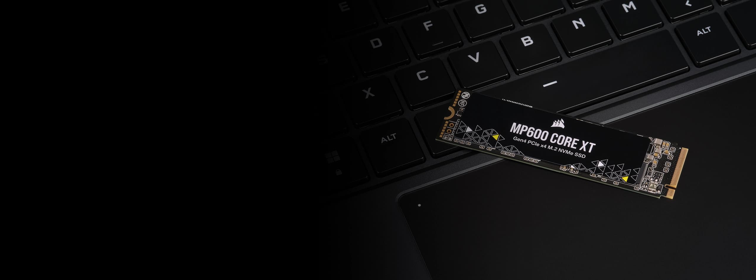 MP600 CORE XT 500GB PCIe Gen4 x4 NVMe M.2 SSD
