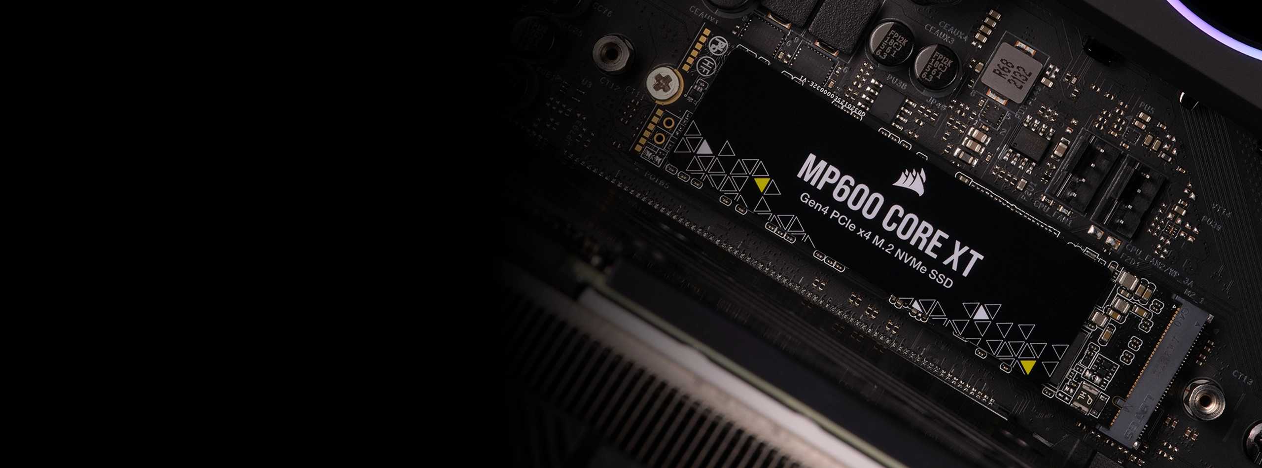 MP600 CORE XT 500GB PCIe Gen4 x4 NVMe M.2 SSD