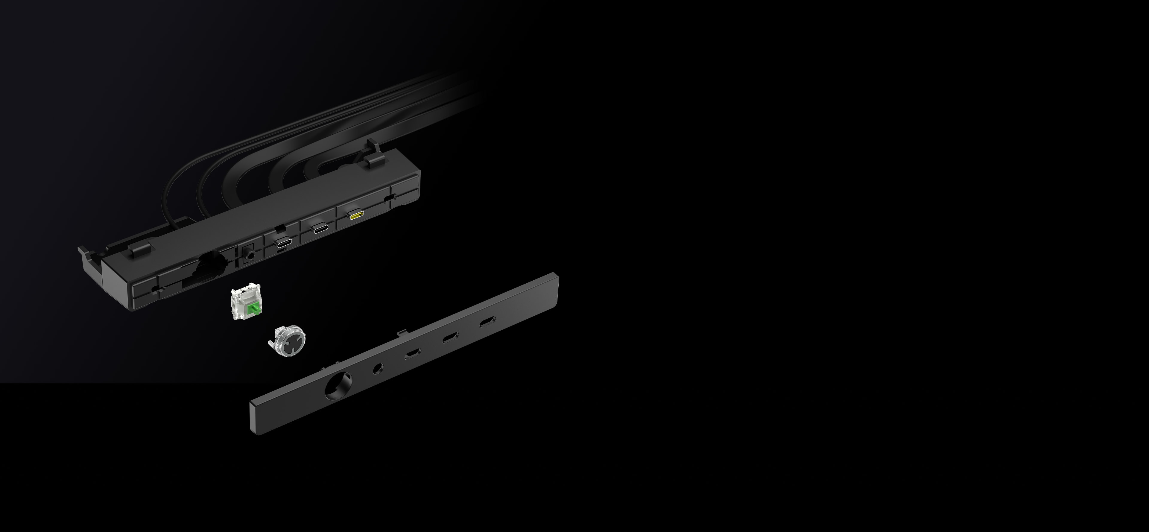 Feature highlight of the super-fast USB Type-C port on the FRAME 4000 Series ELITE Front Panel