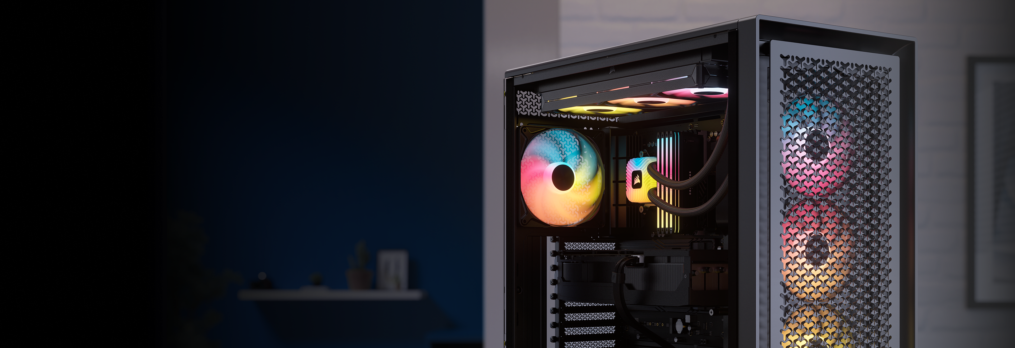 RS120 II ARGB 120mm PWM Fan | Left Right Block | Lighting Made Easy | Media