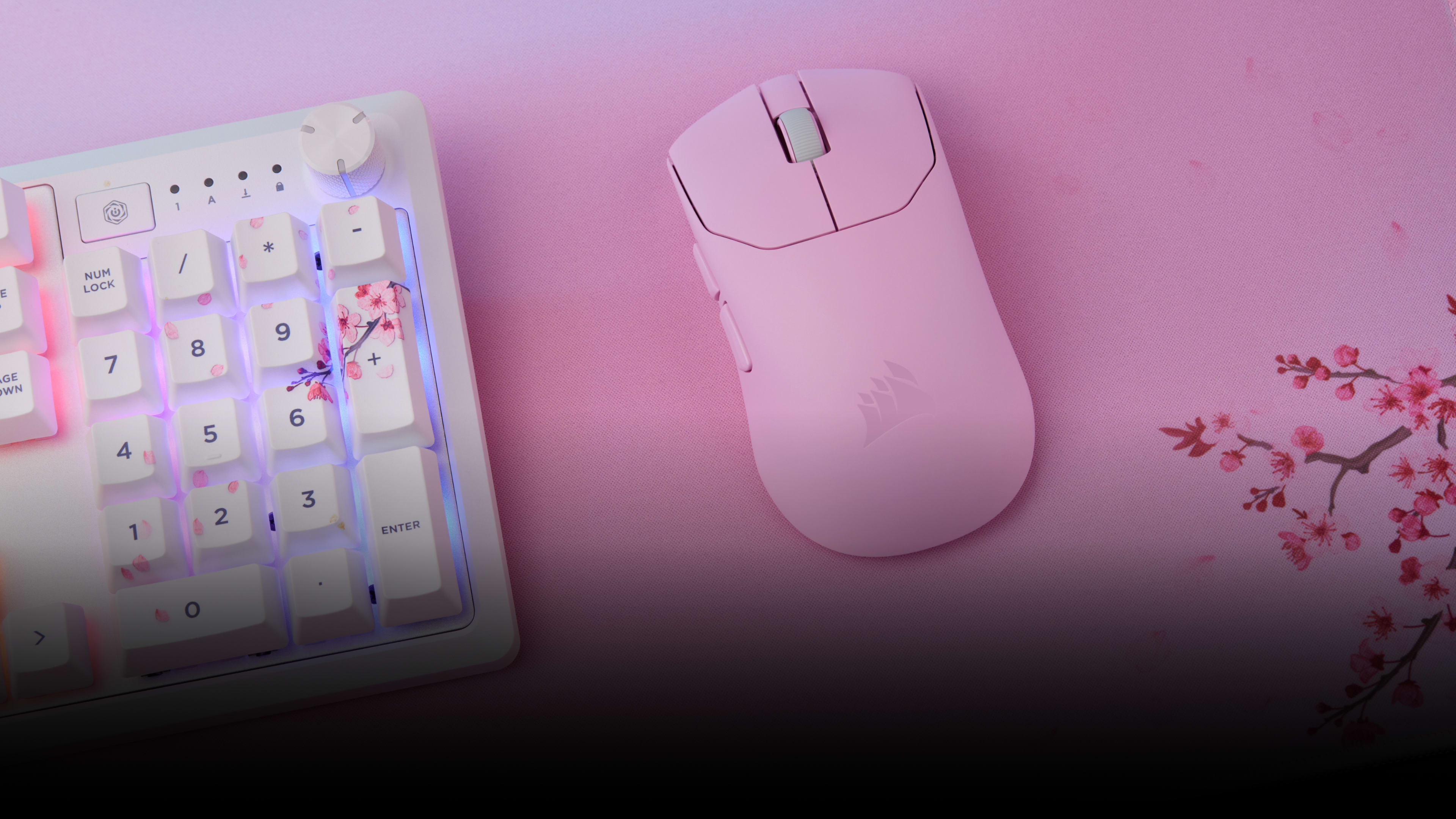 Hero | SABRE v2 PRO ULTRALIGHT WIRELESS Gaming Mouse - Pink | Media