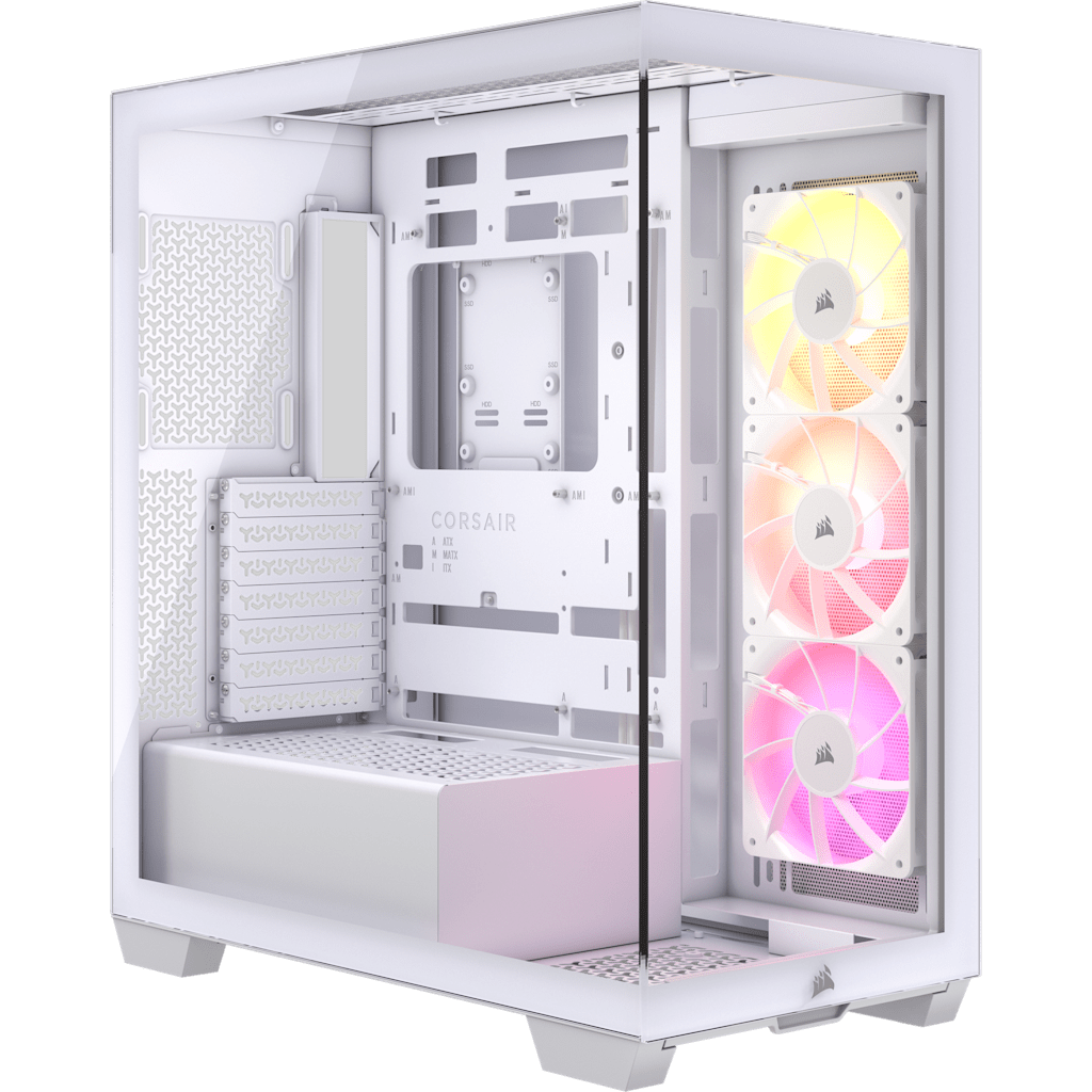 3500X ARGB Mid-Tower PC Case - White