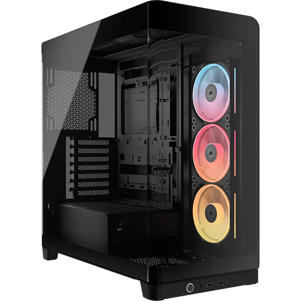 Frame 4500X LX-R RGB iCUE LINK Panoramic Glass Mid-Tower PC Case