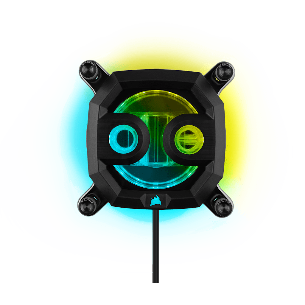Hydro X Series XC7 RGB PRO CPU Water Block (1700/1200/AM5/AM4) — Black