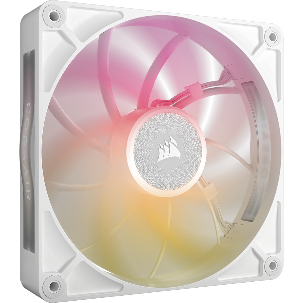 iCUE LINK RX140 MAX RGB 140mm PWM Thick Fan Expansion - White