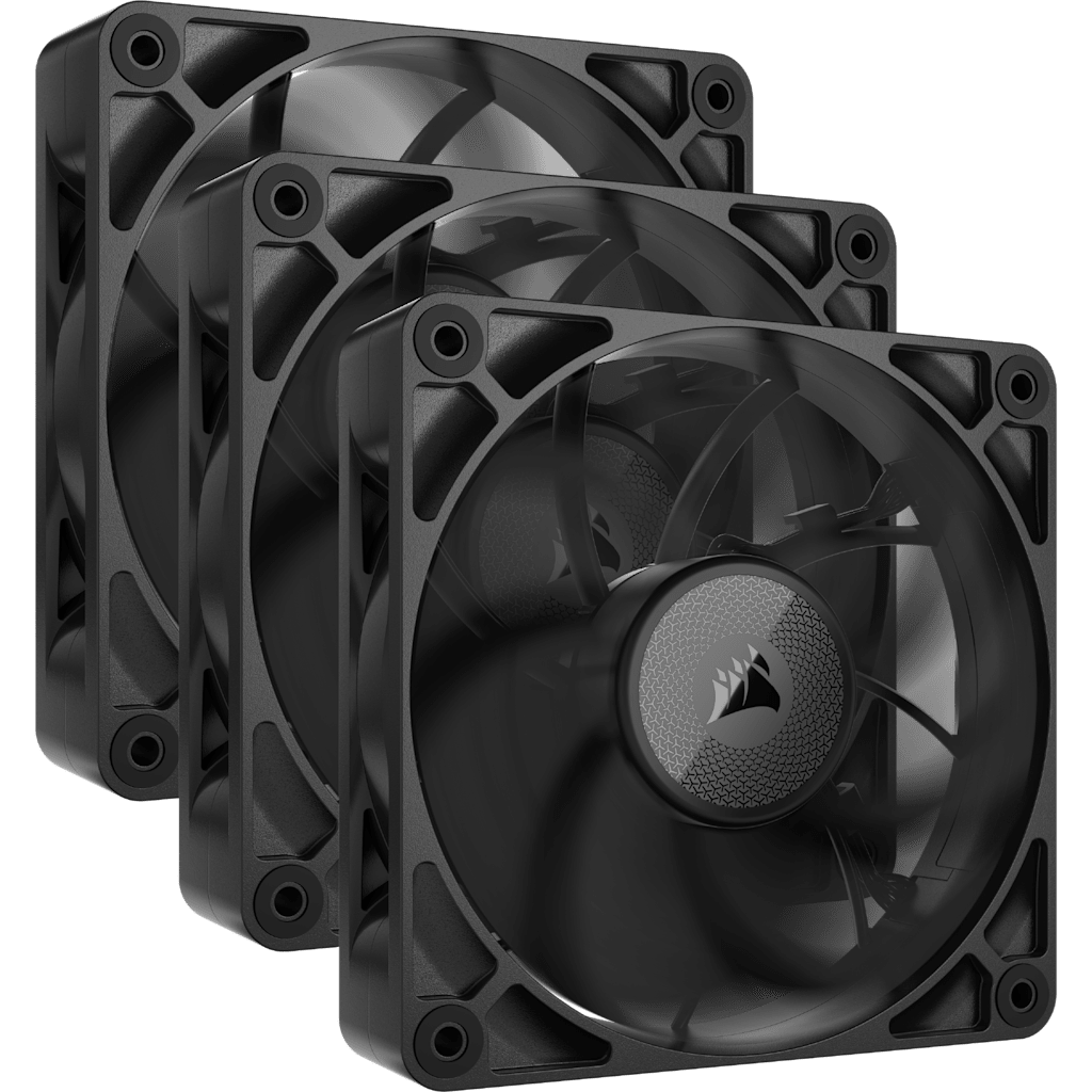 iCUE LINK RX120 MAX 120mm PWM Thick Fans Starter Kit