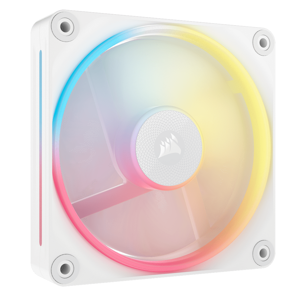 iCUE LINK LX120-R RGB 120mm PWM Reverse Fan Expansion - White