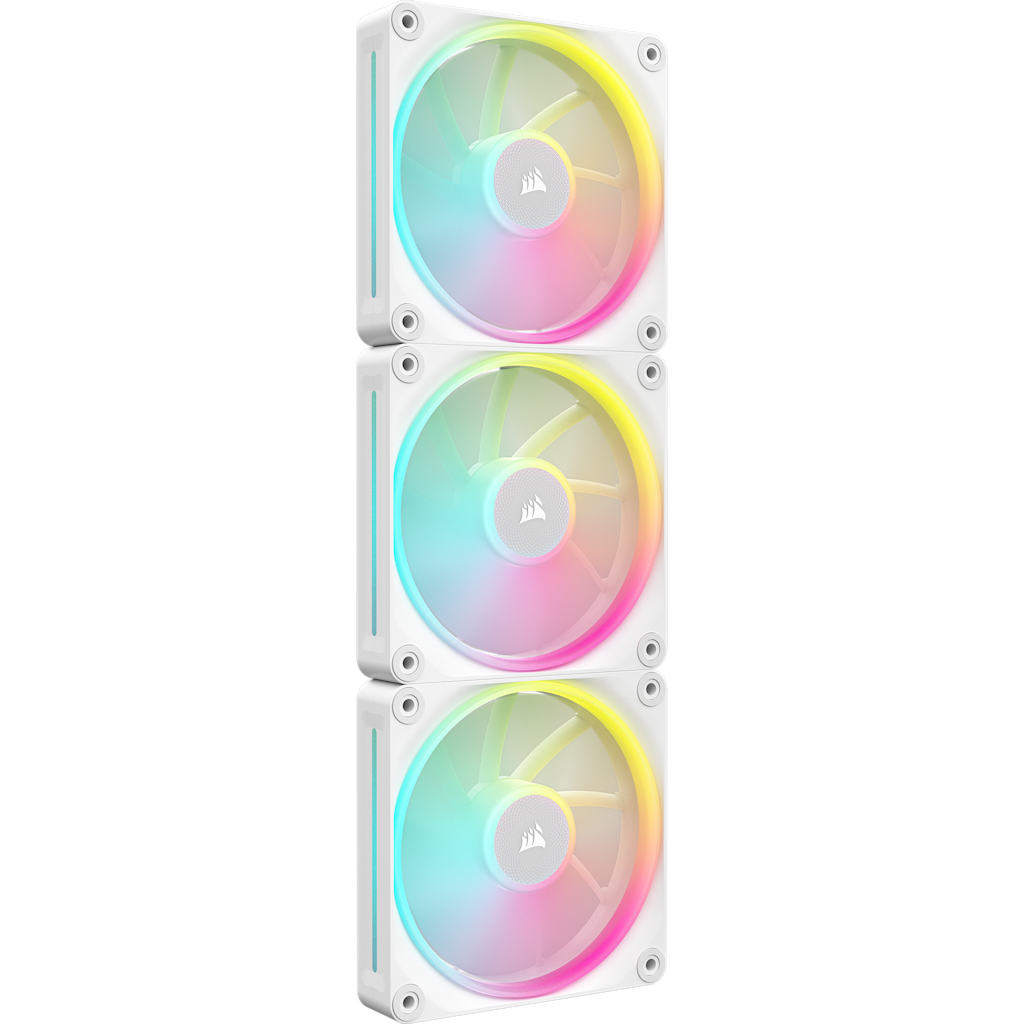 iCUE LINK LX120 RGB 120mm PWM Fans Starter Kit - White