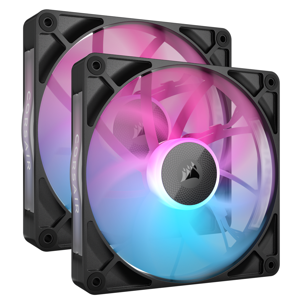 iCUE LINK RX140 RGB 140mm PWM Fan Twin Starter Kit