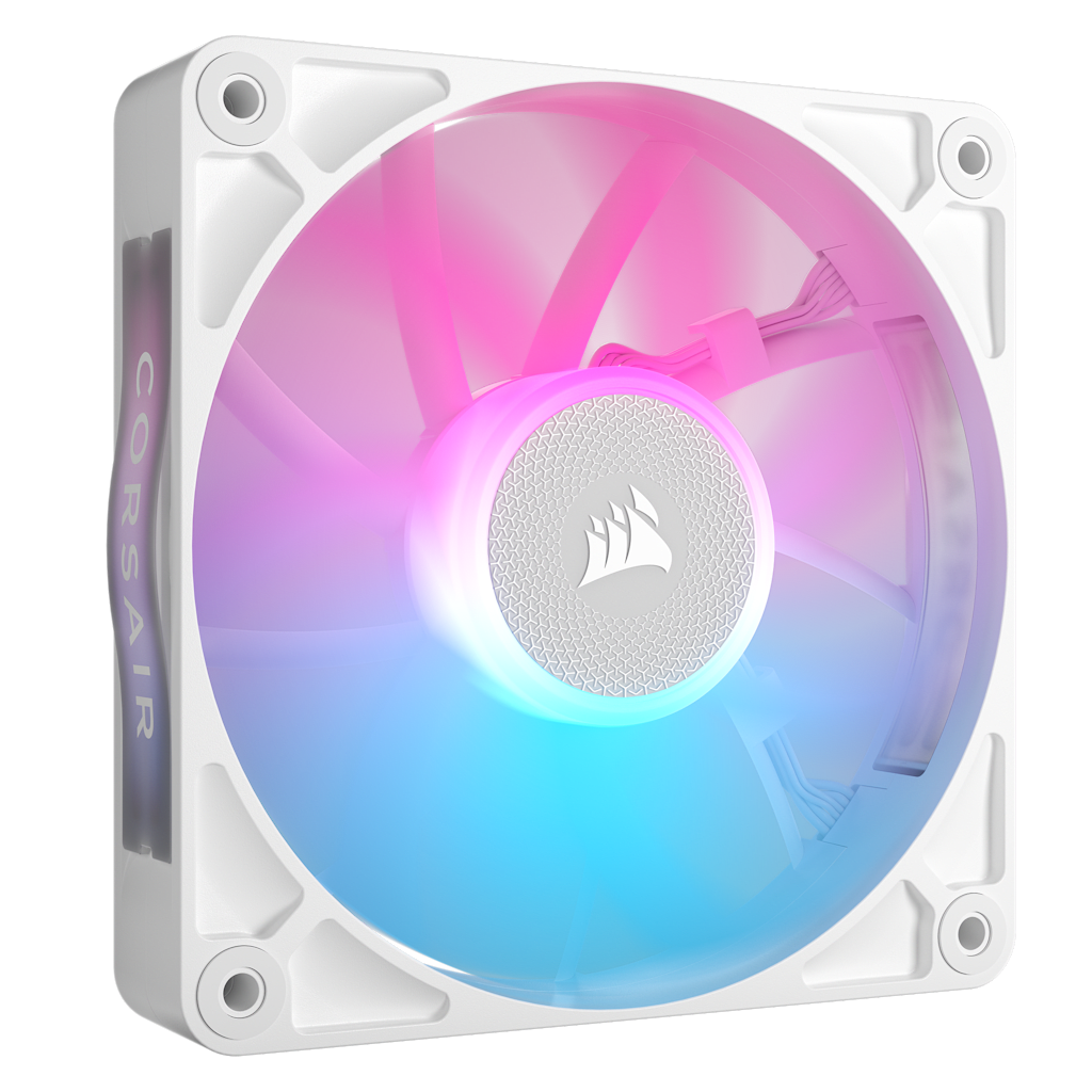 iCUE LINK RX120 RGB 120mm PWM Single Fan Expansion - White