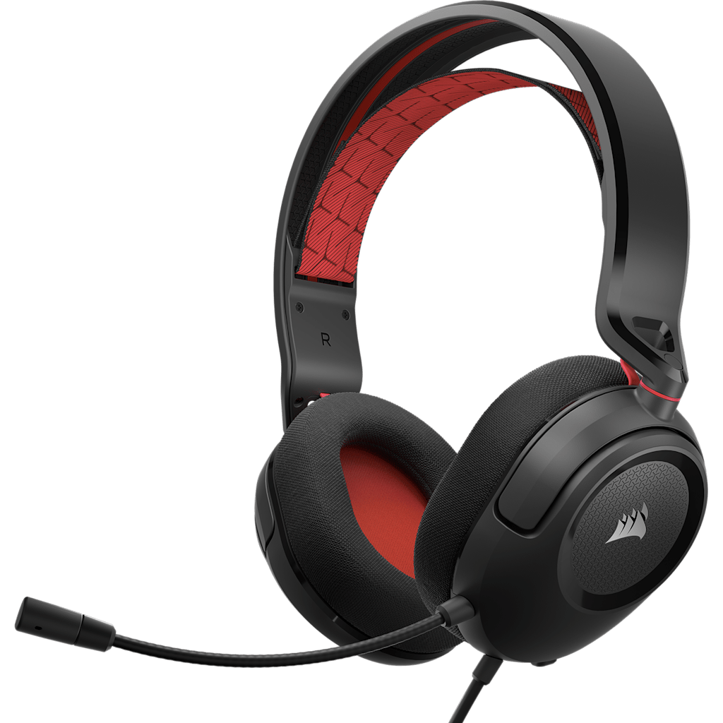 HS35 v2 Multiplatform Gaming Headset — Red