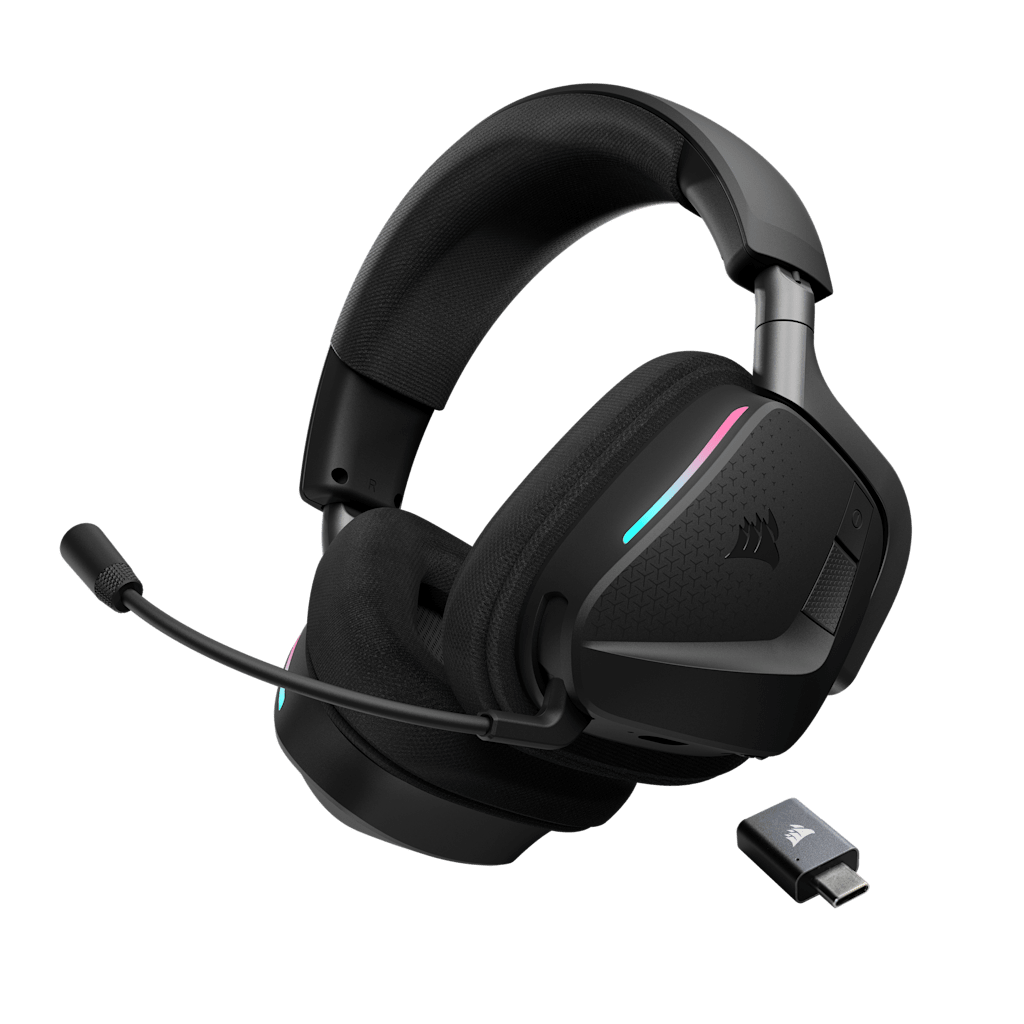 VOID v2 MAX Wireless with USB A to C adapter - Carbon