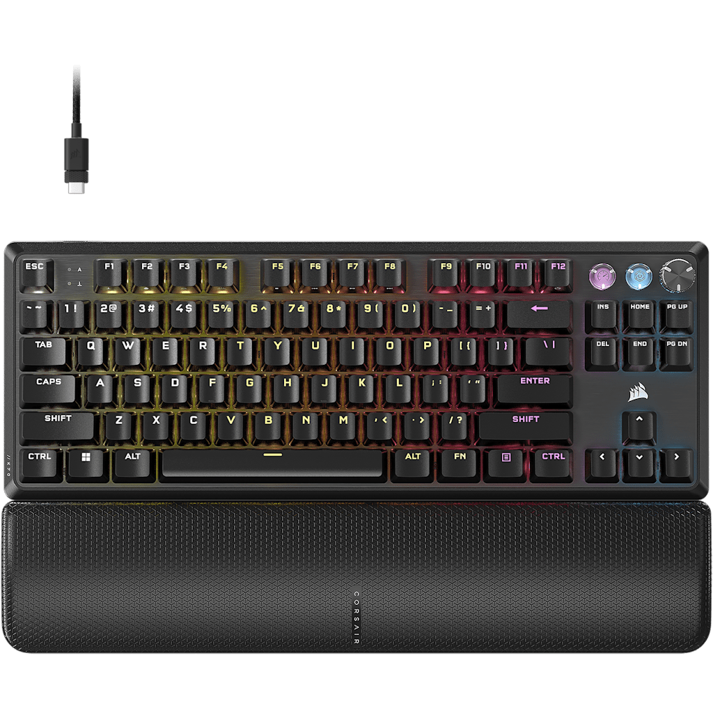 K70 PRO TKL High-Performance Hall Effect Programmable Gaming Keyboard with Rapid Trigger