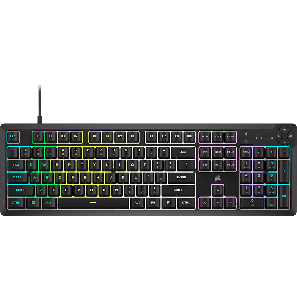 K55 CORE RGB Gaming Keyboard — Black
