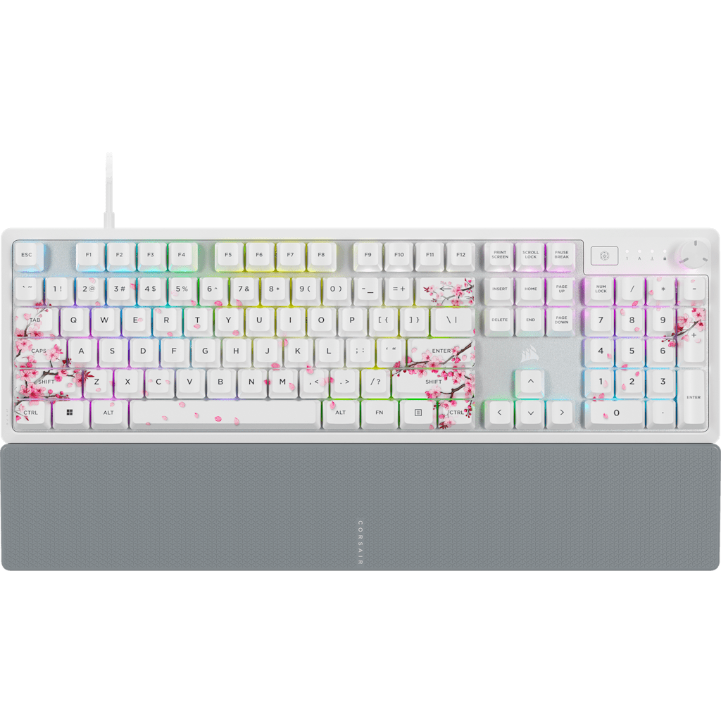 K70 CORE SE RGB Mechanical Gaming Keyboard – Cherry Blossom