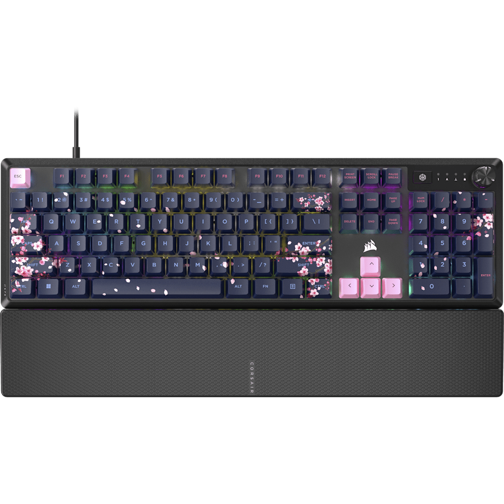 K70 CORE SE RGB Mechanical Gaming Keyboard – Dark Cherry Blossom