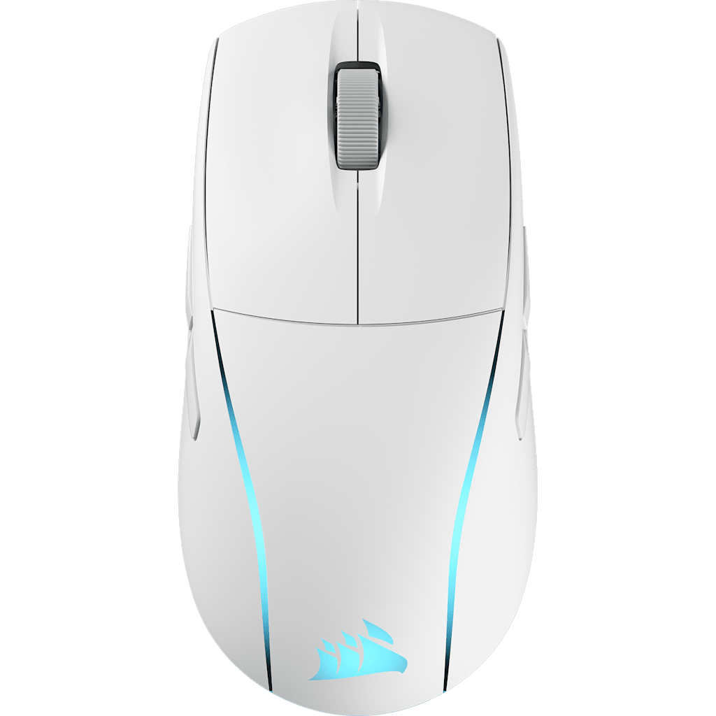 M75 Wireless Lightweight RGB Gaming Mouse, White