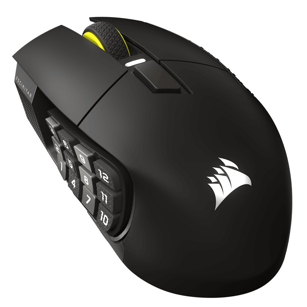 Scimitar Elite Wireless SE MMO Gaming Mouse – Gun Metal