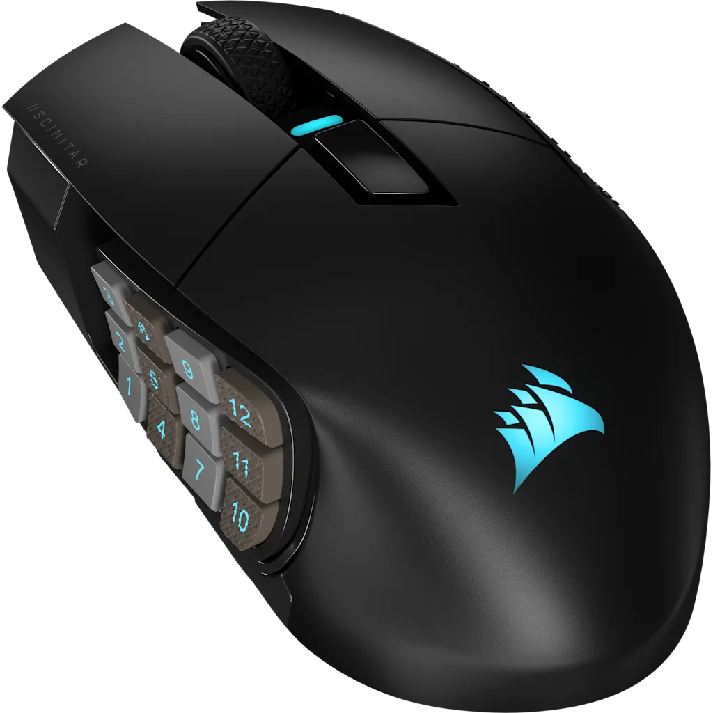 Scimitar Elite Wireless MMO Gaming Mouse