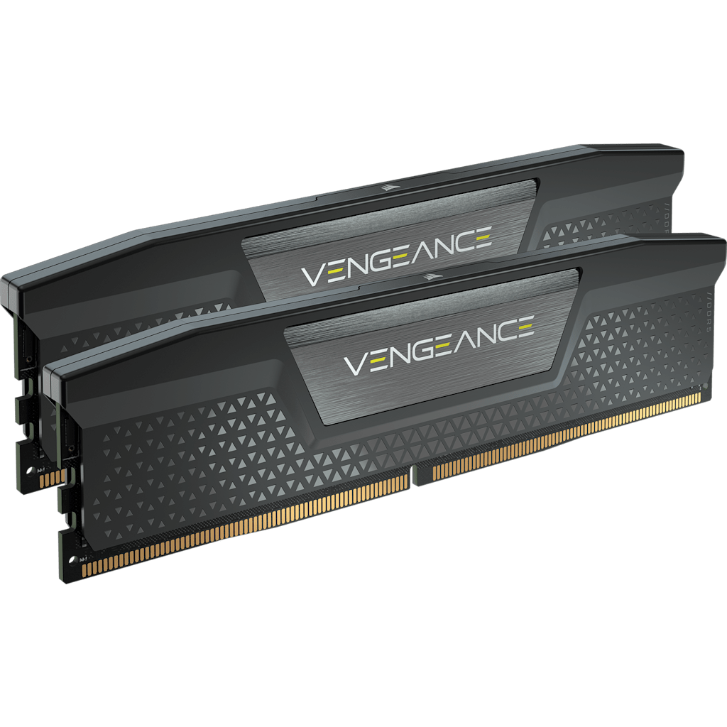 Vengeance 32GB (2 x 16GB) DDR5 DRAM Up To 6000MT/s CL38 Intel XMP Memory Kit - Black