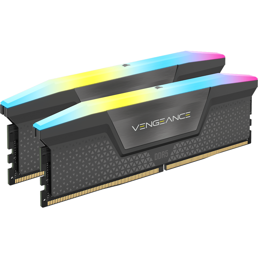 Vengeance RGB 32GB (2x16GB) DDR5 DRAM Up To 5600MT/s CL40 AMD EXPO & Intel XMP Memory Kit