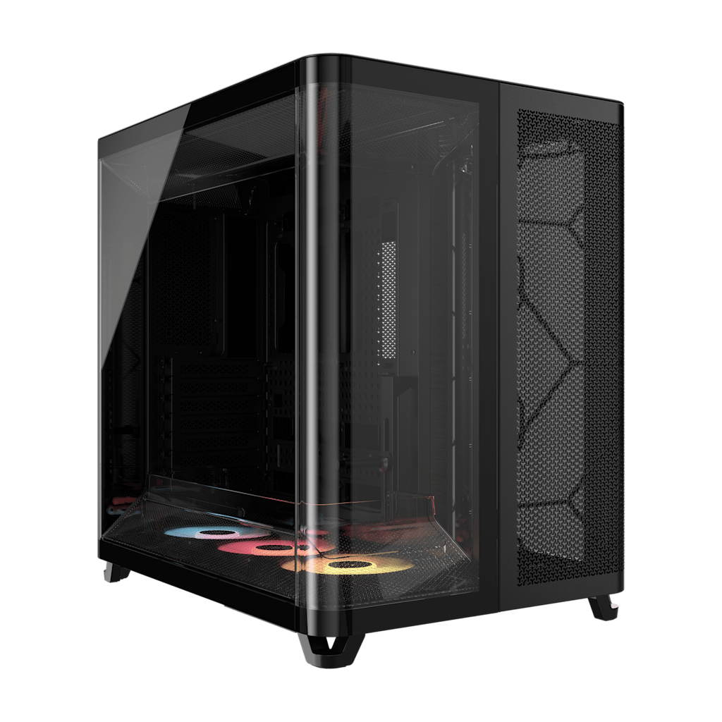 AIR 5400 RS-R ARGB Triple Chamber Mid-Tower PC Case