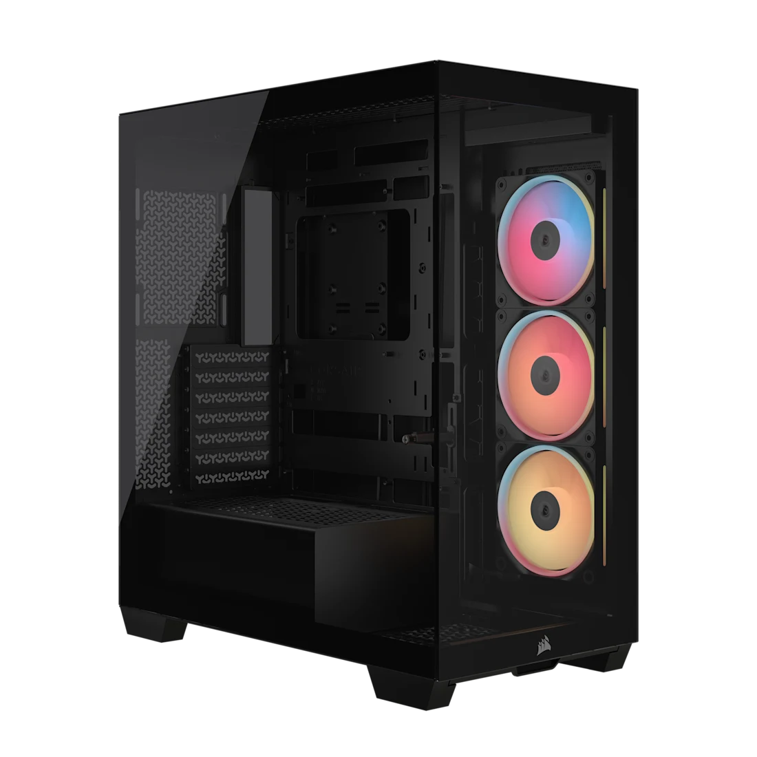 Caja Corsair 3500X ARGB iCUE ATX Negra (CC-9011324-WW) imagen oficial o realista del producto