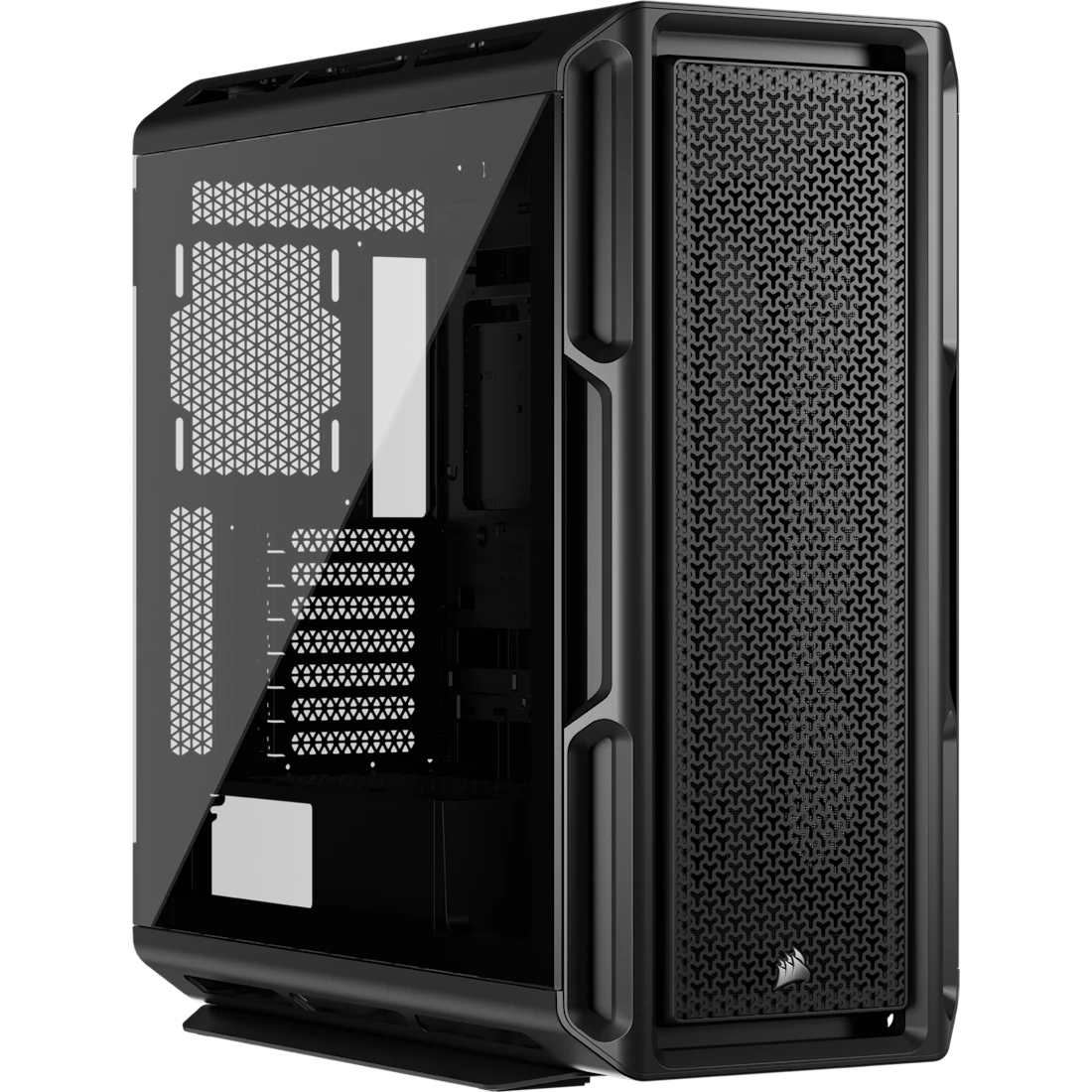 Corsair 5000t | atx midi-tower | kaljeno steklo | visok pretok zraka | rapidroute upravljanje kablov | črno računalniško ohišje 1 Corsair 5000t črno atx midi tower ohišje s kaljenim steklom
