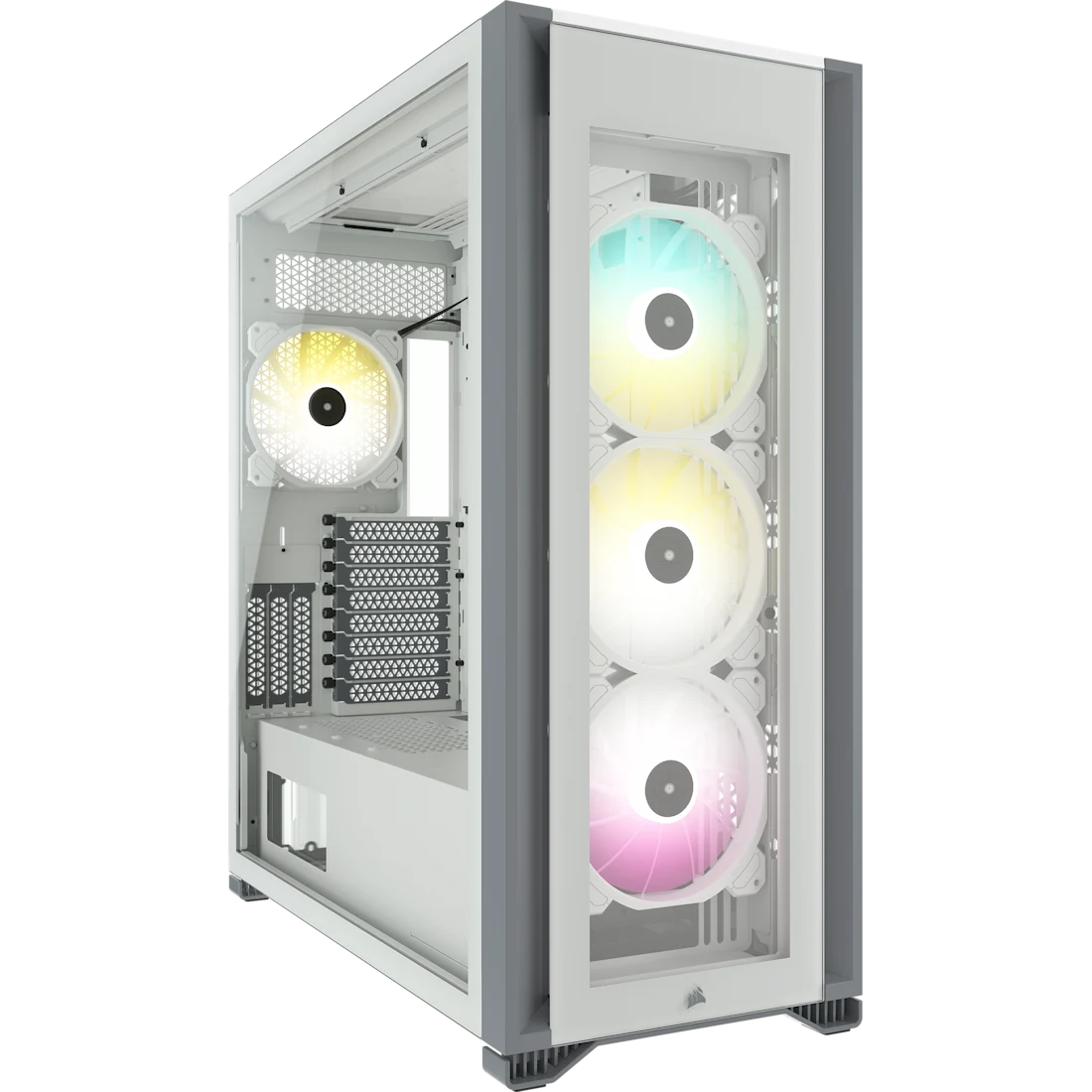 Caja Corsair iCUE 7000X RGB blanca