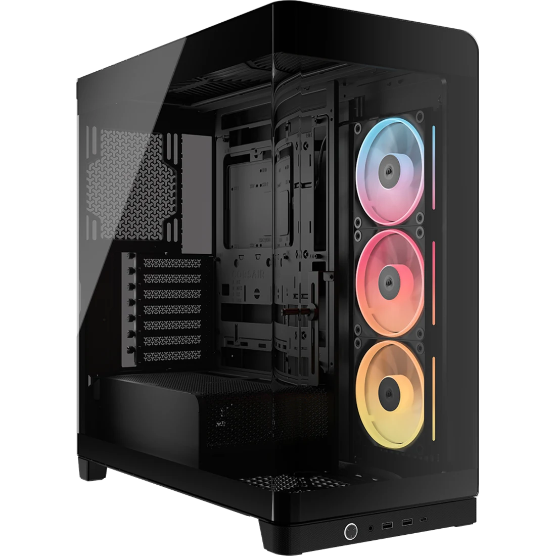 Caja Corsair FRAME 4500X LX-R RGB negra