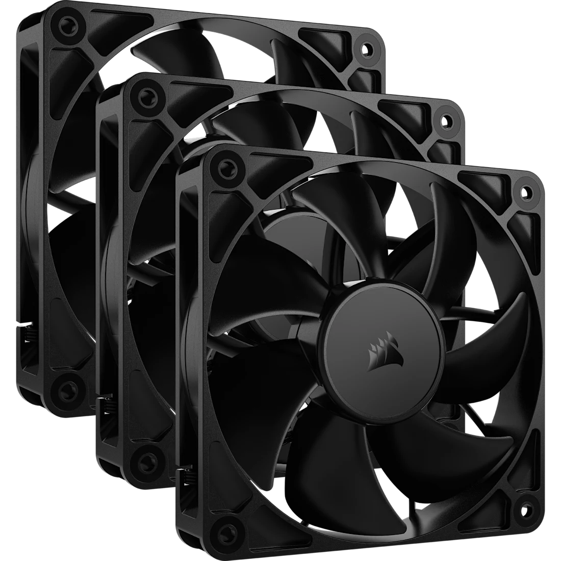 Ventilador Corsair RS120 Pack 3 Negro (CO-9050189-WW) imagen oficial o realista del producto