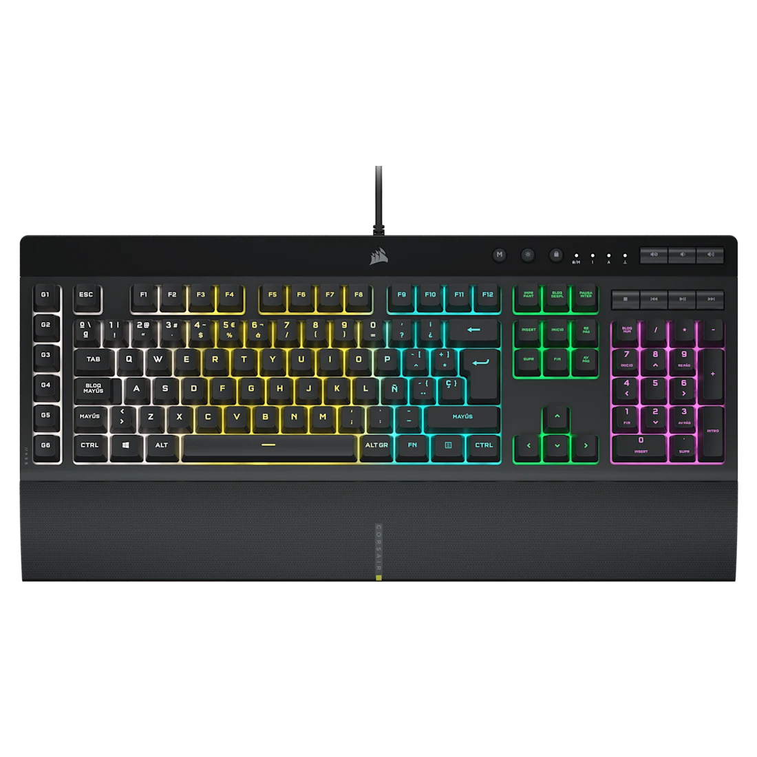 Teclado Corsair K55 PRO RGB español