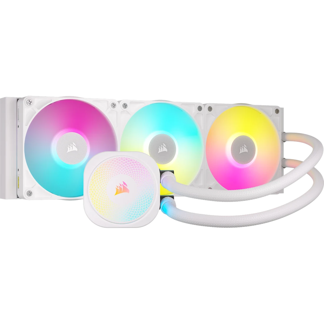 Refrigeración líquida Corsair iCUE TITAN 360 RX RGB Blanca (CW-9061021-WW) imagen oficial 1