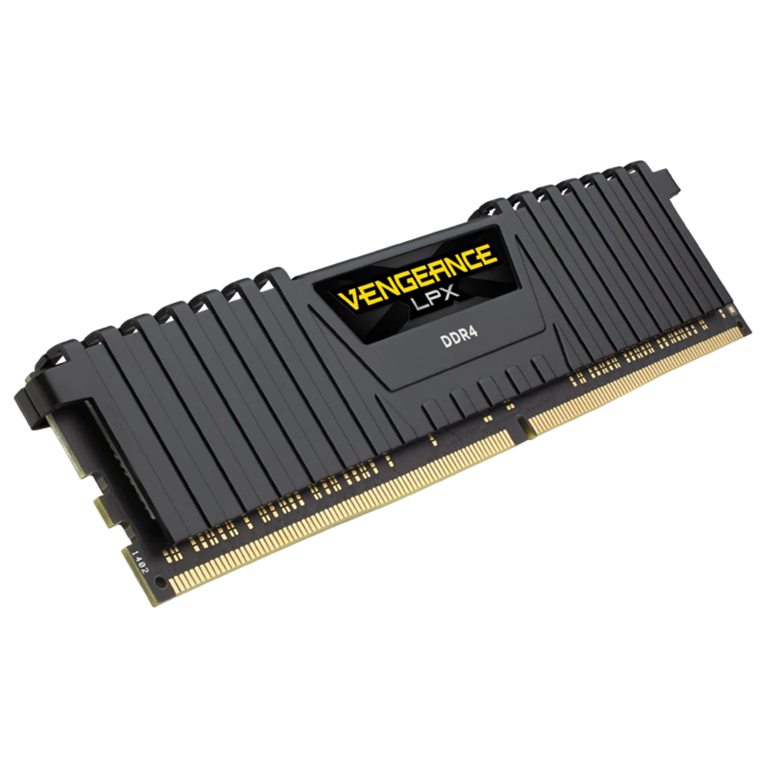 Corsair vengeance lpx | 8gb ddr4 2400mhz | pc4-19200 cl16 | črn dimm pomnilnik 1 Corsair vengeance lpx 8gb ddr4 2400mhz črn pomnilniški modul