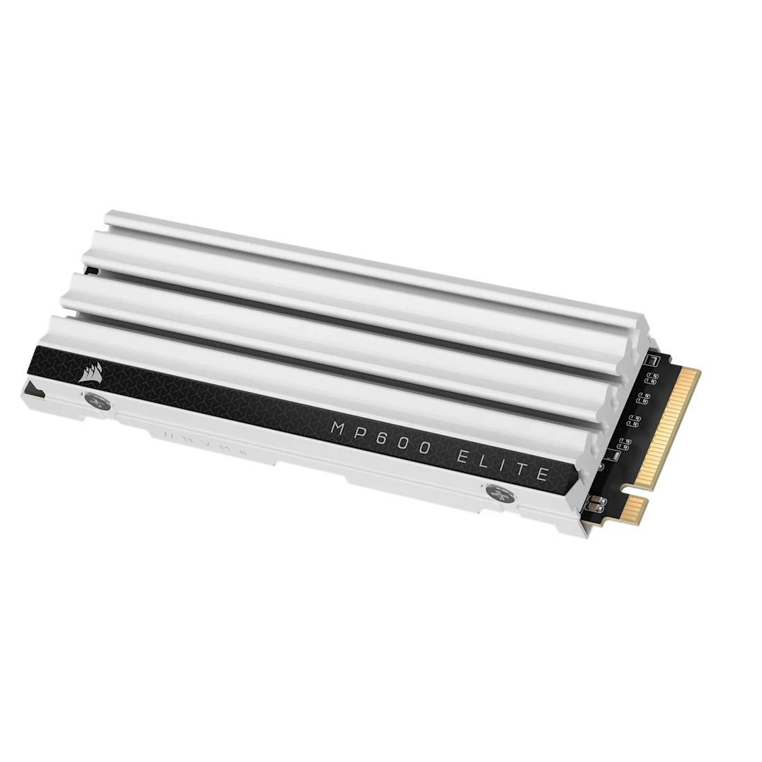 Corsair mp600 elite 1tb | m. 2 2280 pcie 4. 0 nvme | 7000/6200 mb/s | hladilnik in 256-bit aes | ssd disk 1 Corsair mp600 elite 1tb m. 2 nvme pcie 4. 0 ssd z belim hladilnikom
