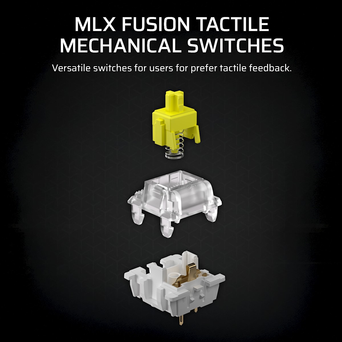 Corsair MLX Fusion Tactile Mechanical Keyswitches — фото 2