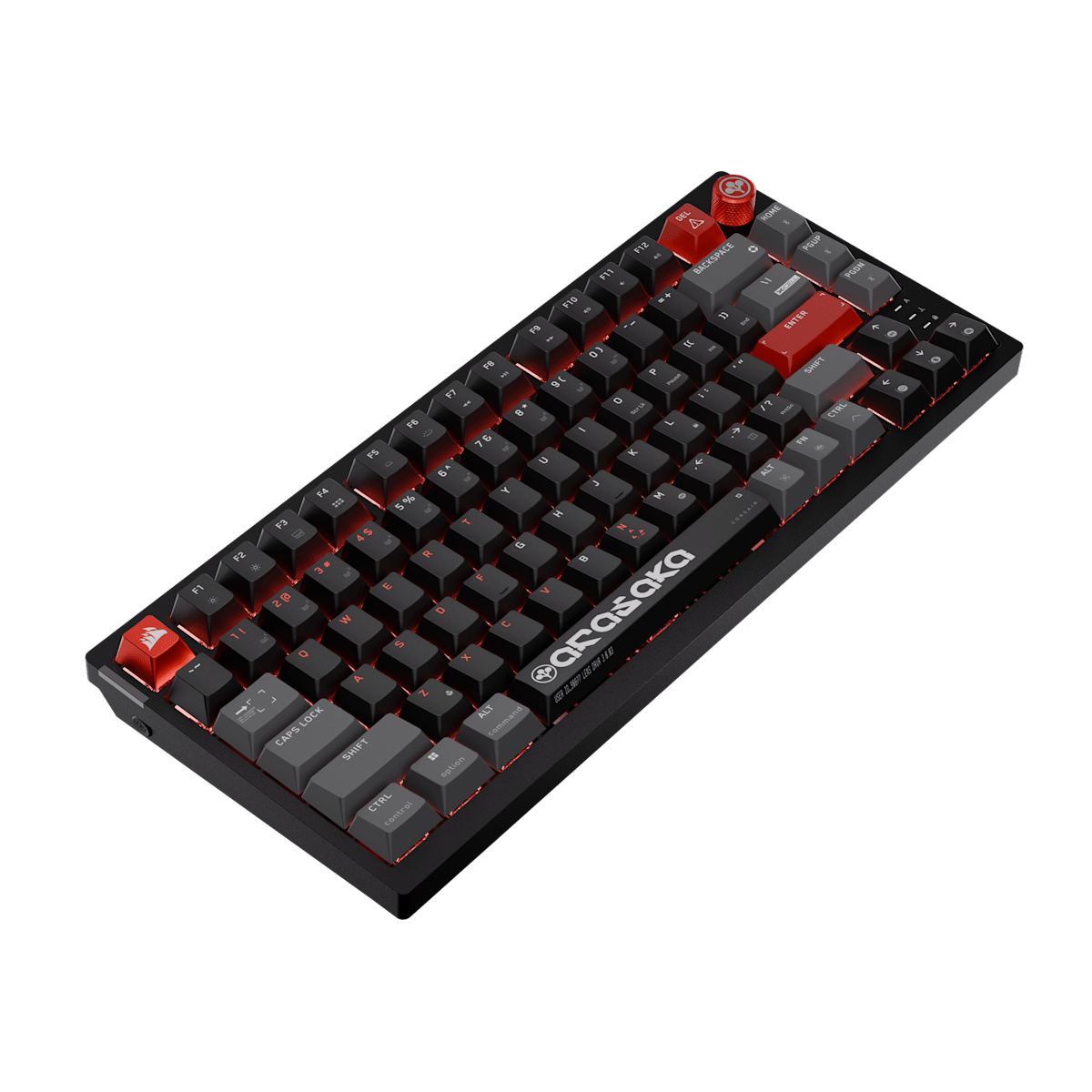 Клавиатура Corsair K65 Plus Wireless 75% RGB Mechanical Gaming Keyboard - Cyberpunk 2077: Arasaka Edition — фото 2