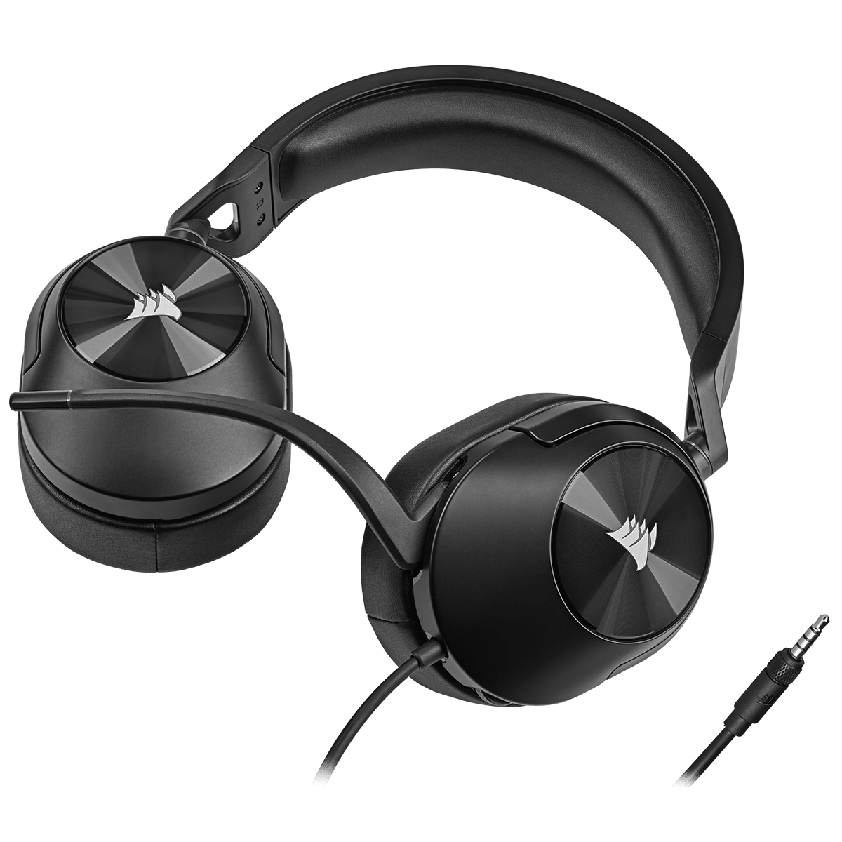 Corsair HS55 Surround V2 Wired Gaming Headset, цвет: Карбоновый — фото 9