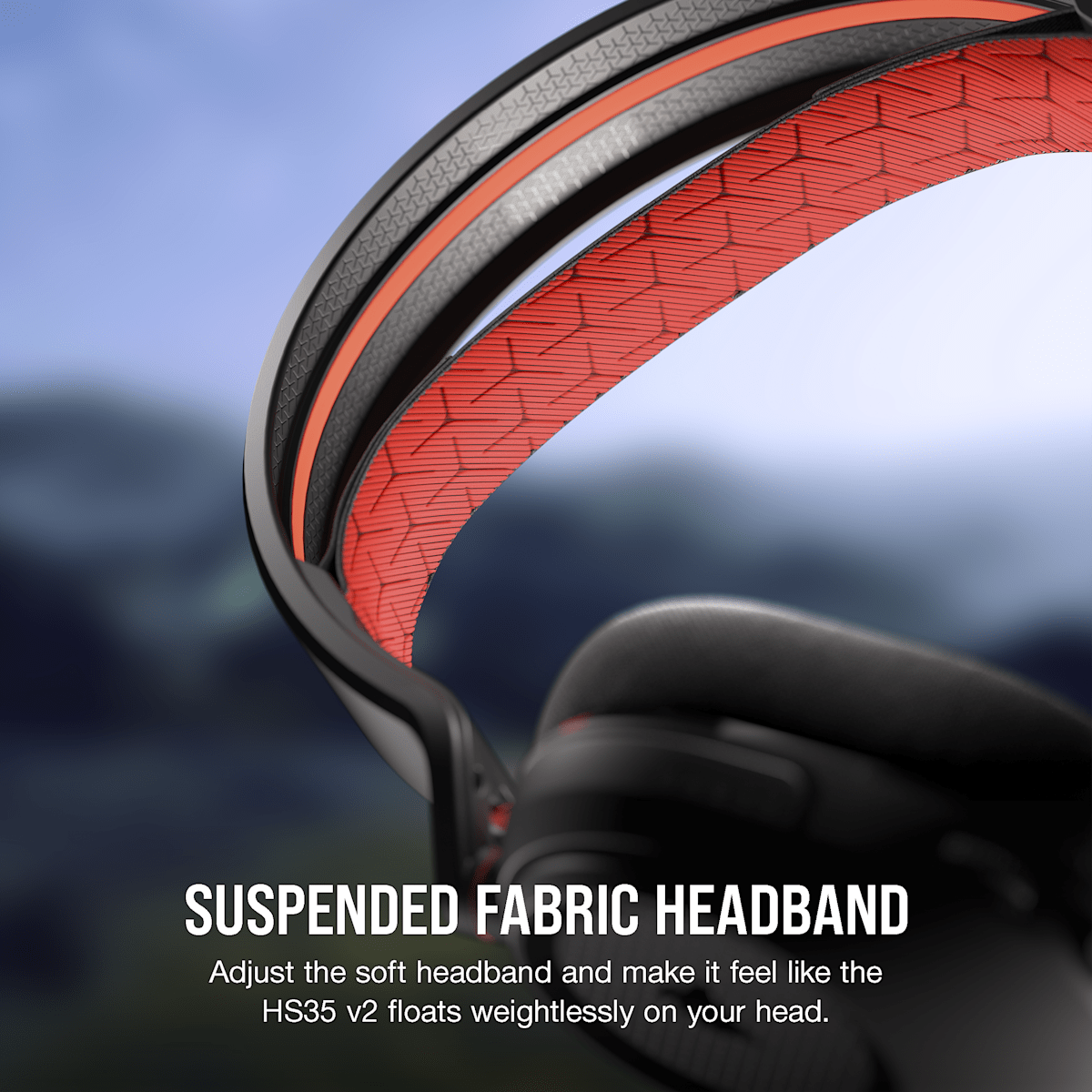 Corsair HS35 v2 Multiplatform Gaming Headset, цвет: Синий — фото 6