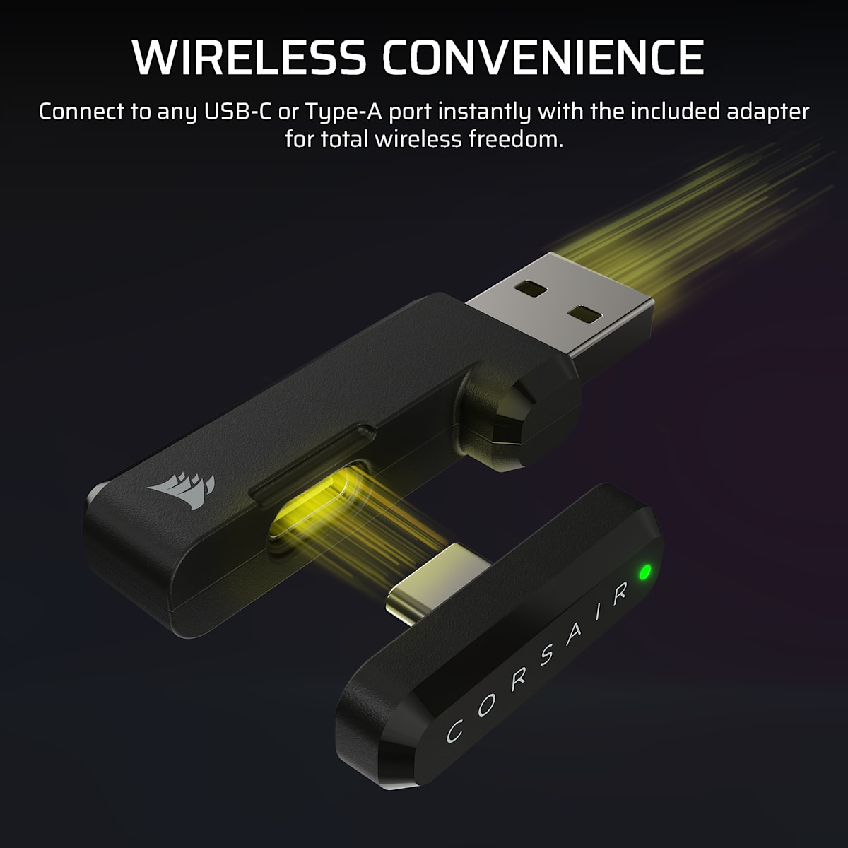 Corsair HS35 v3 Wireless Gaming Headset, цвет: Карбоновый — фото 5