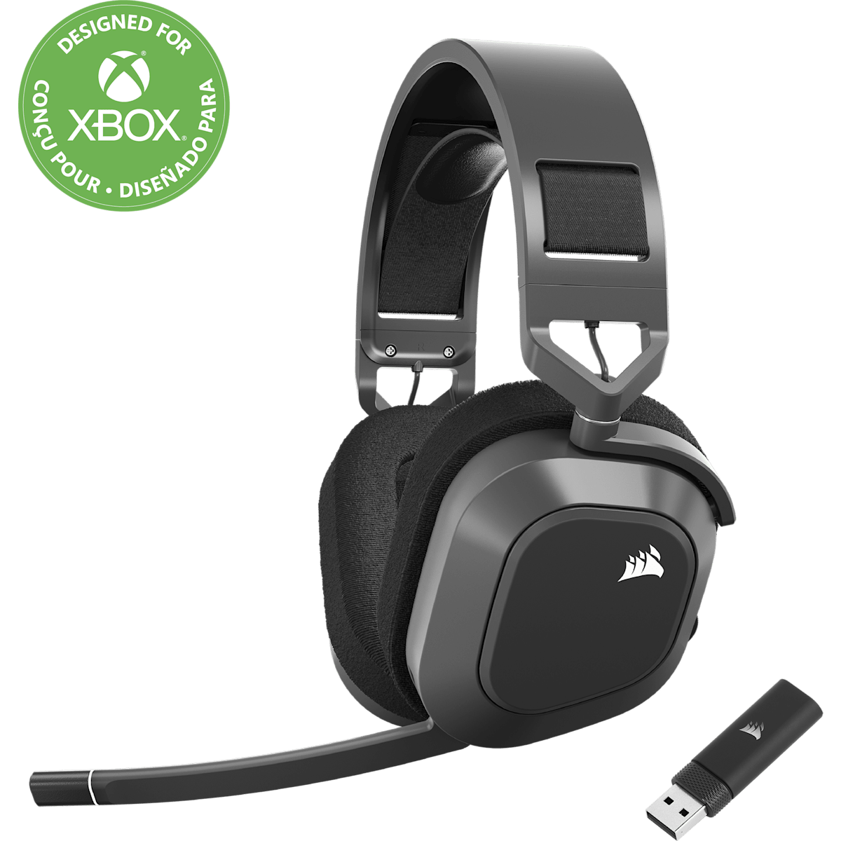 Corsair HS80 MAX Premium Wireless Gaming Headset for Xbox with Spatial Audio — фото 2