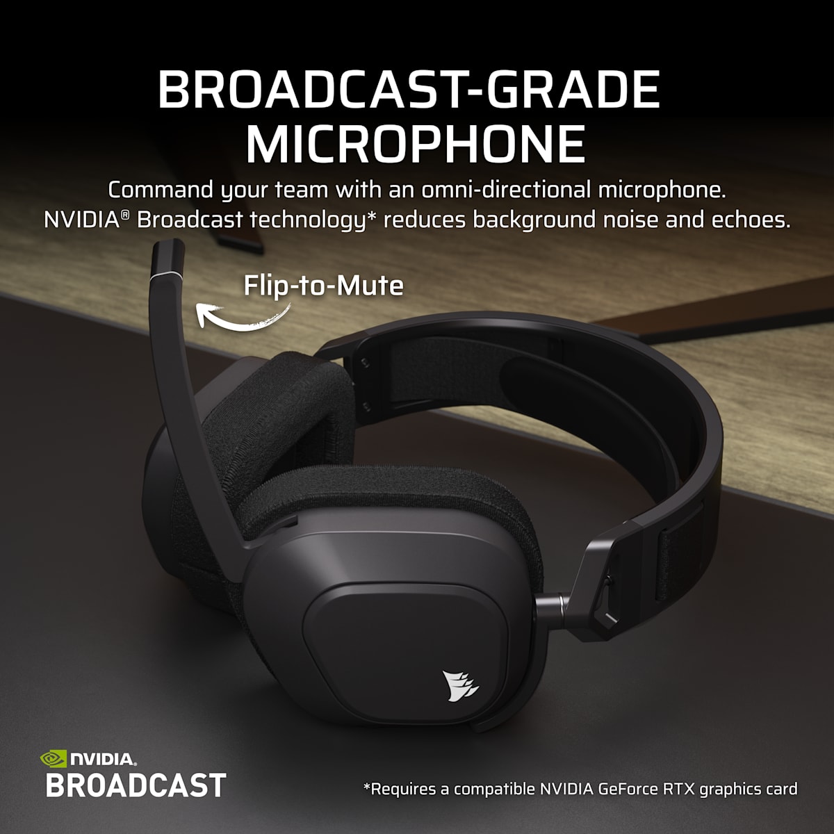 Corsair HS80 MAX Premium Wireless Gaming Headset for Xbox with Spatial Audio — фото 7