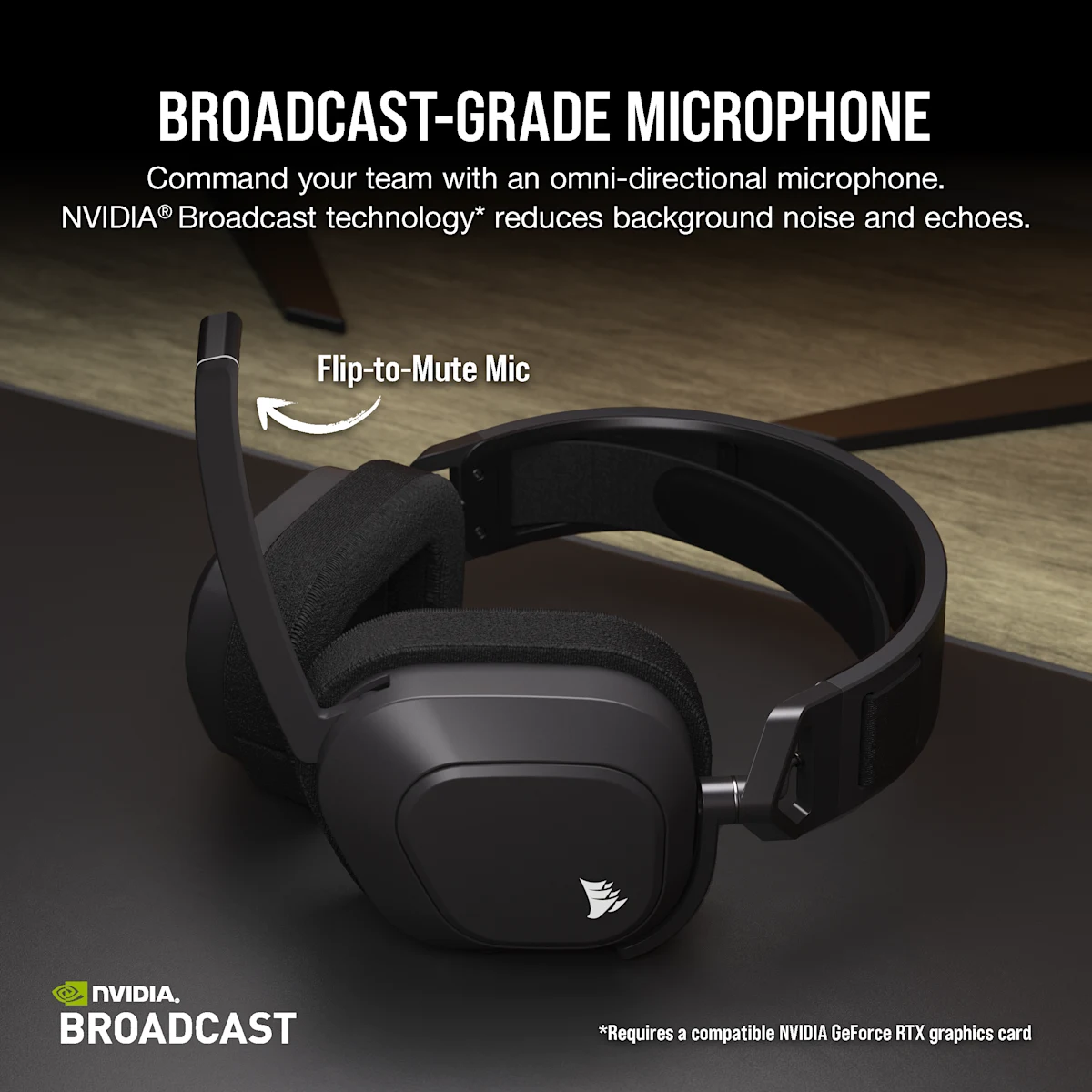 Corsair HS80 Max Wireless Gaming Headset, цвет: Стальной серый — фото 6