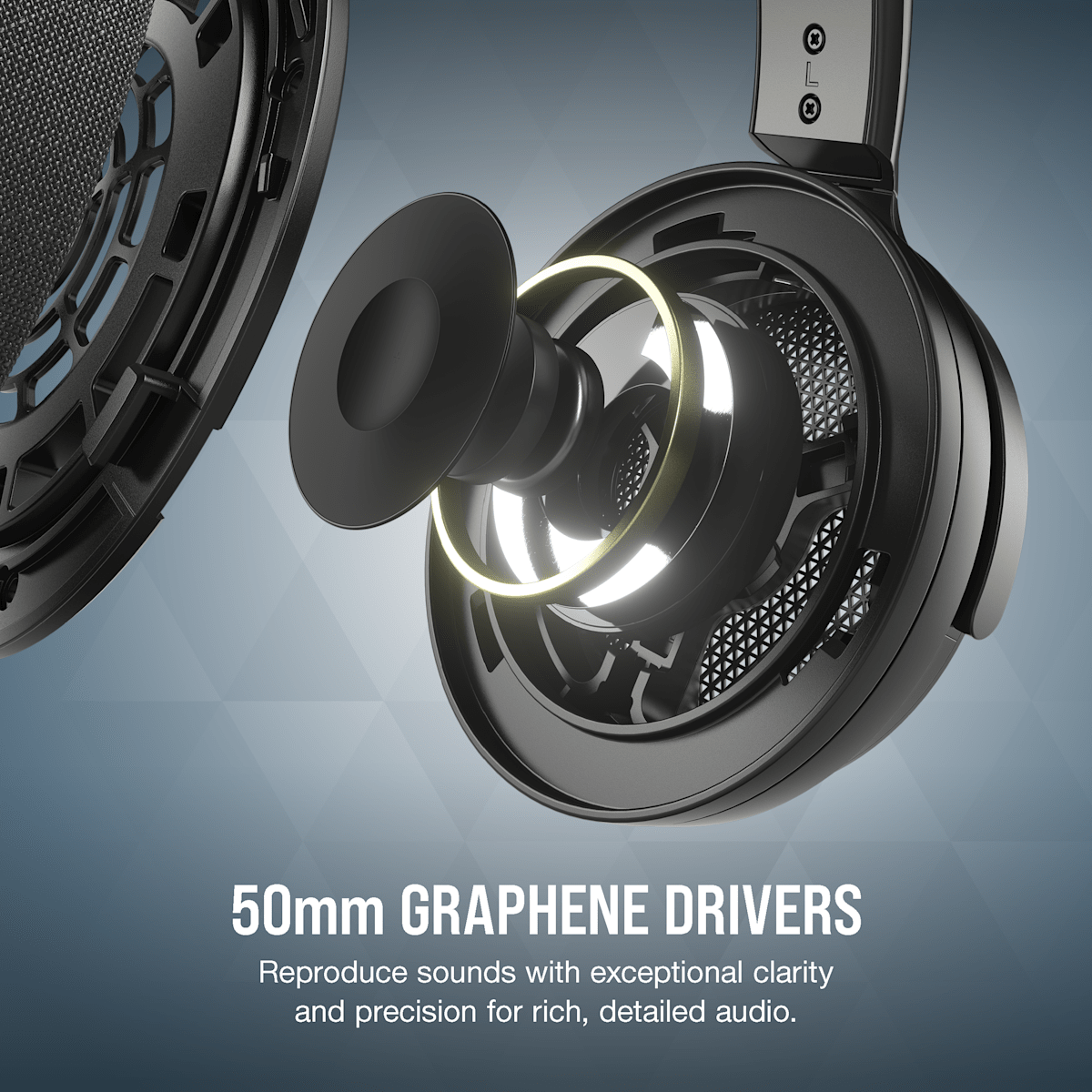 Corsair Virtuoso Pro Open Back Streaming/Gaming Headset, цвет: Карбоновый — фото 4