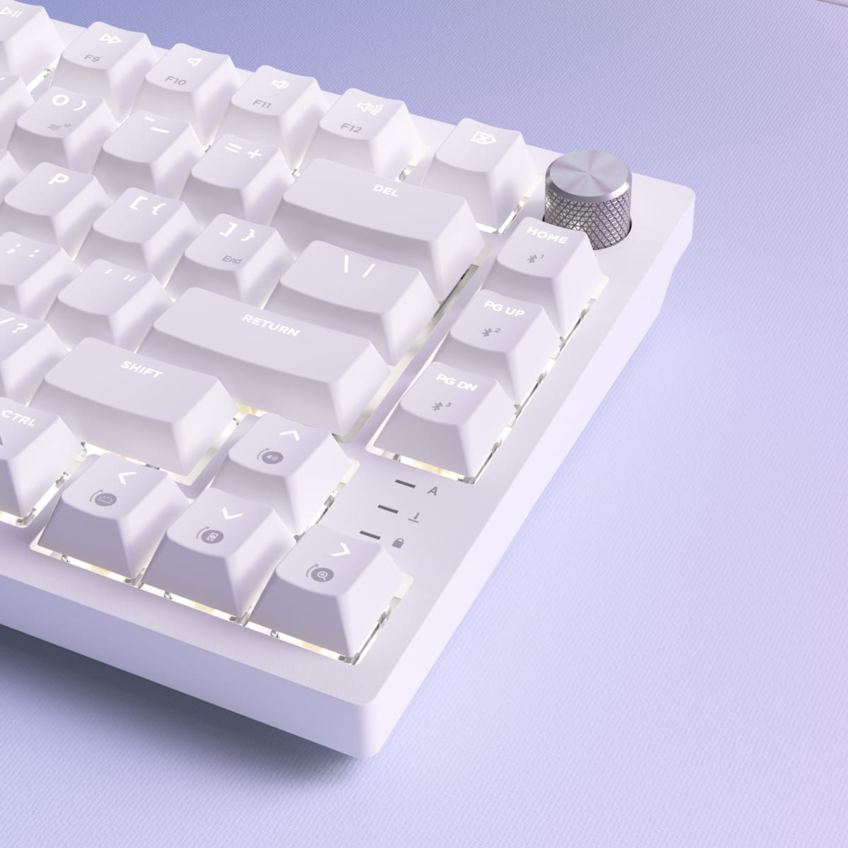 Corsair K65 Plus 75% RGB Mechanical Gaming Keyboard for Mac and PC – Frost White — фото 6